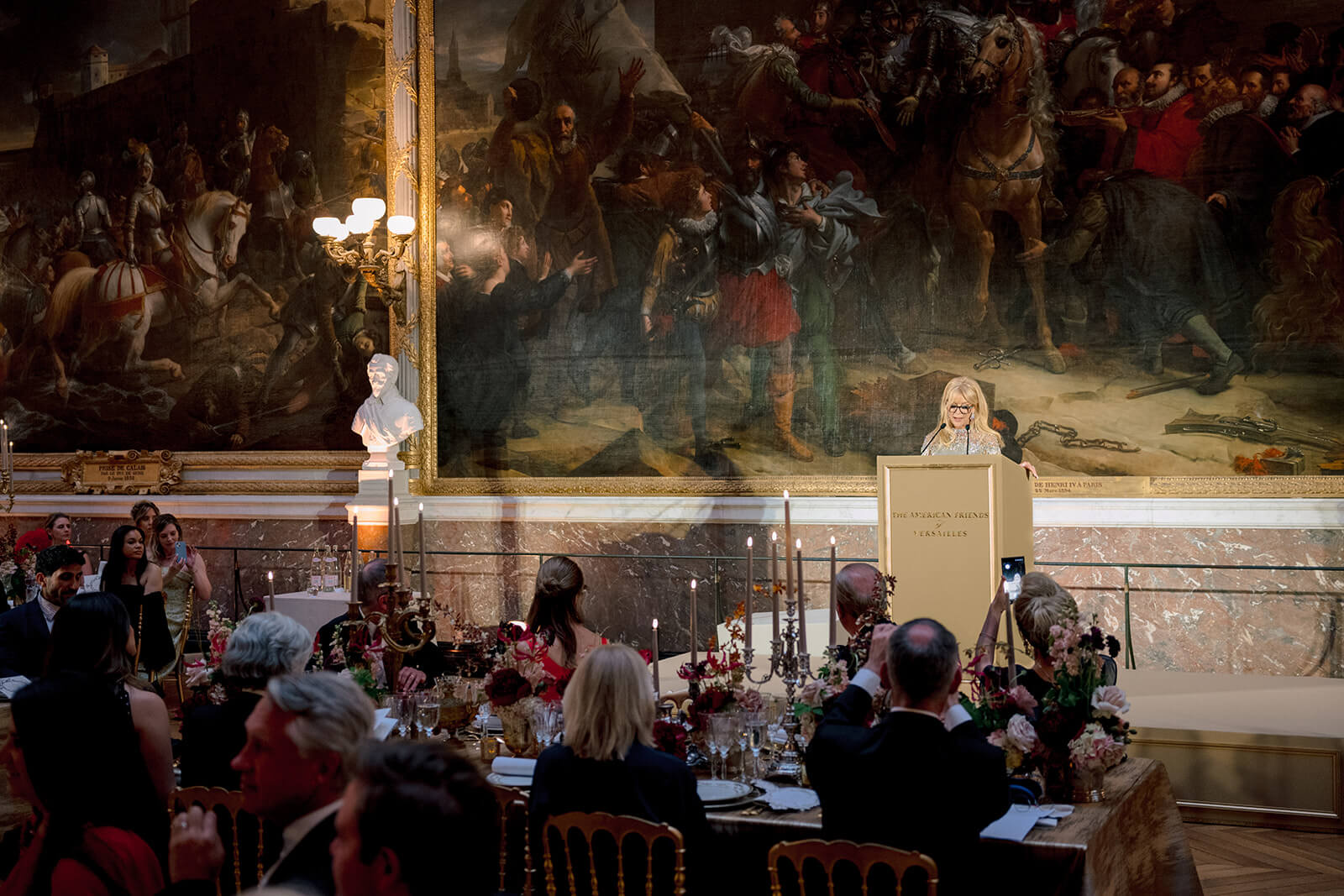 President of the American Friends of Versailles, Alicia Bryan
